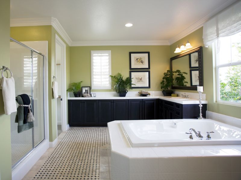 Expansive Bathroom Layout